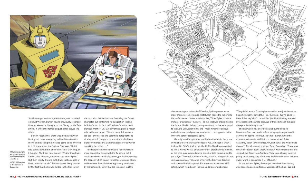 Insight Editions The Transformers: The Movie The Ultimate Visual History Book - View 10