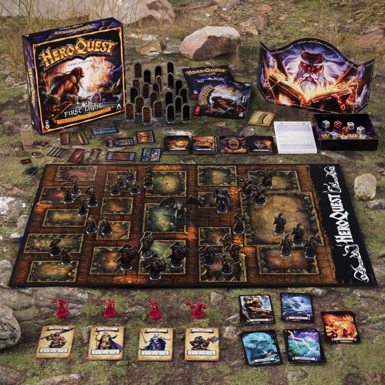 Avalon Hill Hasbro HeroQuest: First Light Board Game - View 5