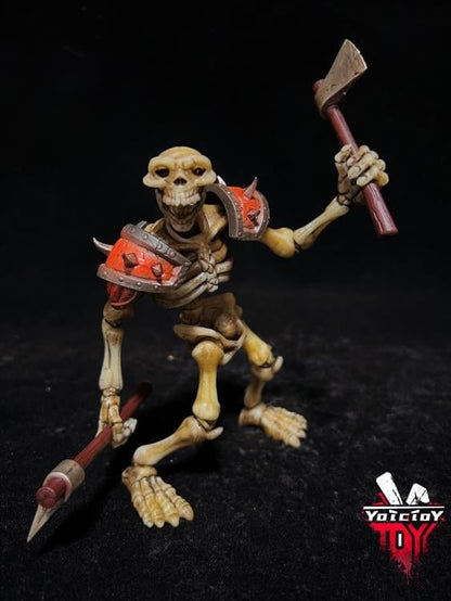 GhostRabbit YoToToY Redemption Skeletons Night Tricksters Set of 6 Skeleton Figures, 7.28-Inch - View 9