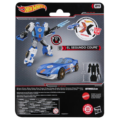 Hasbro Transformers Collaborative Hot Wheels x Transformers Deluxe Class El Segundo Coupe 5-Inch Figure - View 17