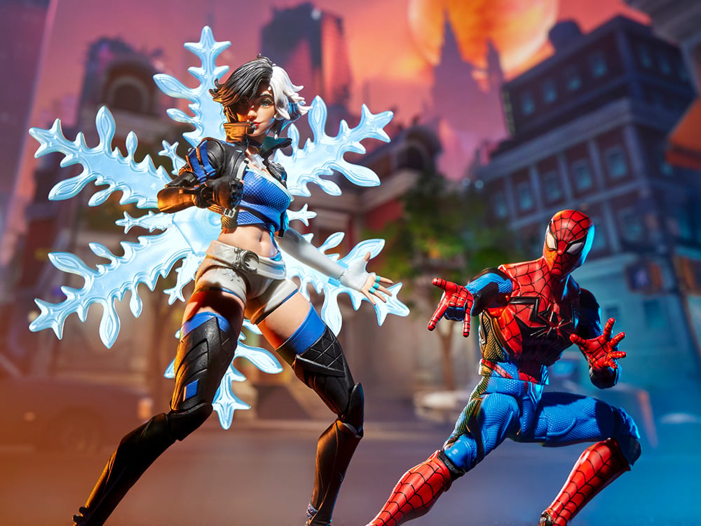 Hasbro Marvel Rivals Marvel Legends Spider-Man and Luna Snow Action Figure Two-Pack - View 2