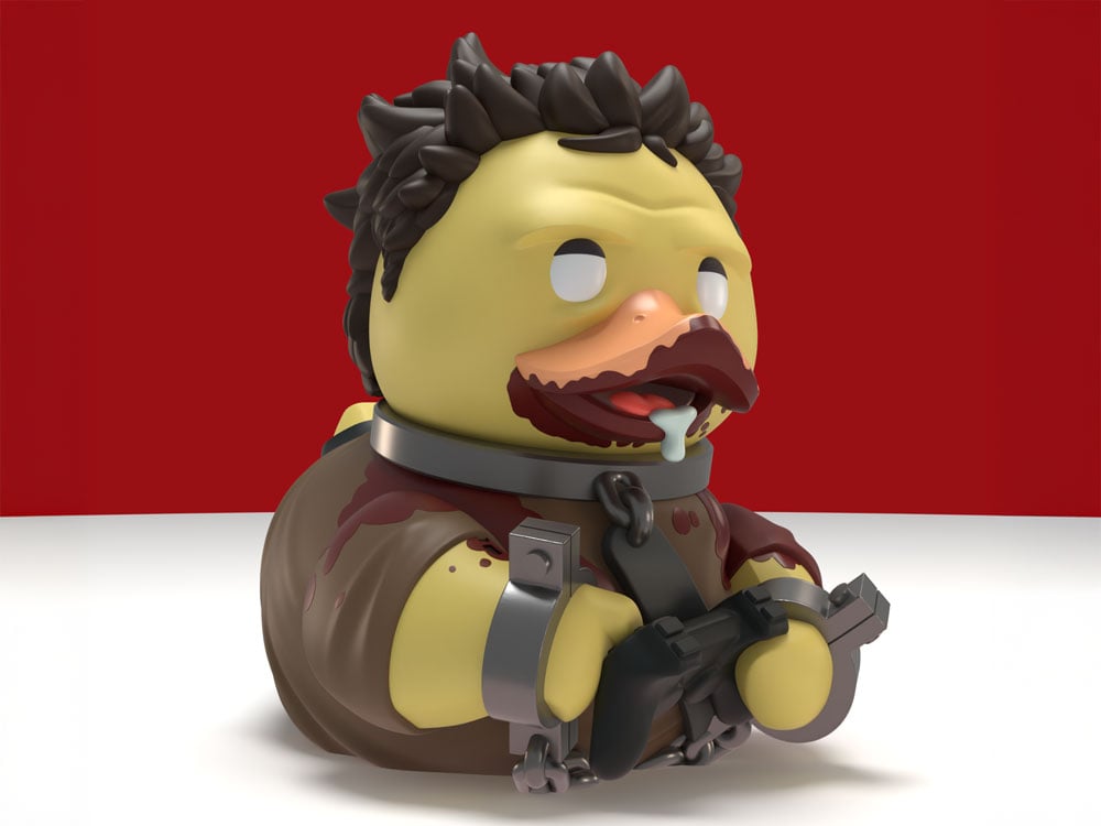 Numskull Shaun of the Dead TUBBZ Zombie Ed Cosplaying Duck Boxed Edition PVC Collectible, 3.5-Inch - View 2