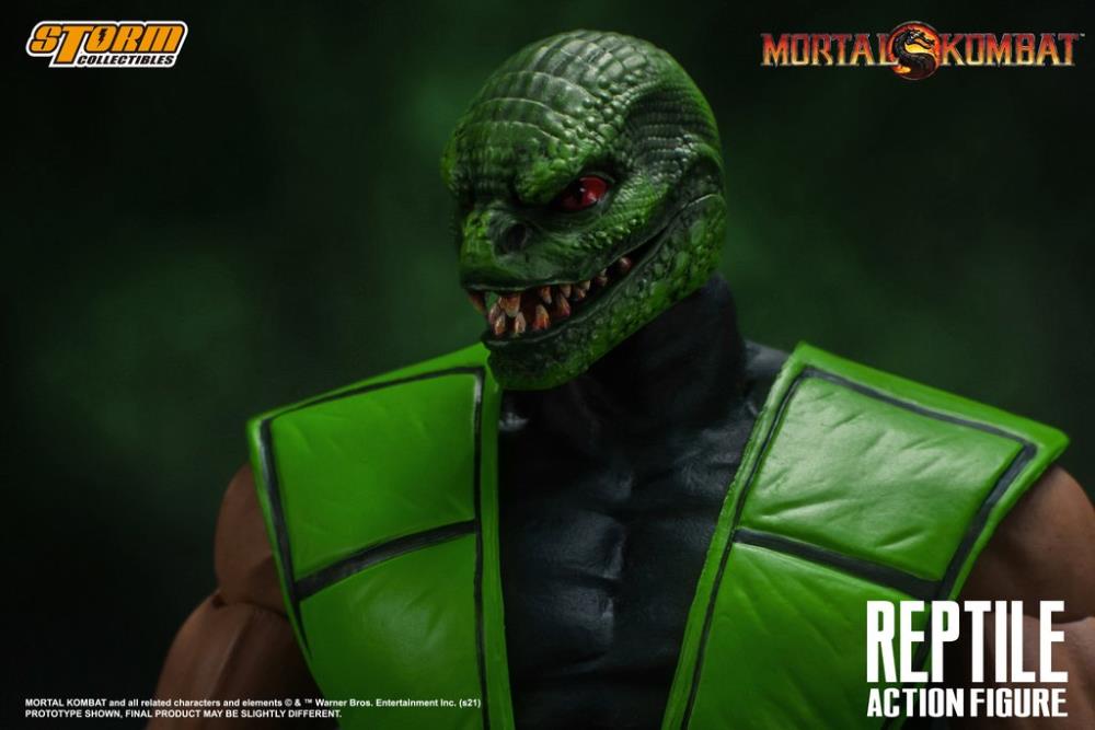 Storm Collectibles Mortal Kombat VS Series Reptile 1/12 Scale 8-Inch Action Figure - View 18