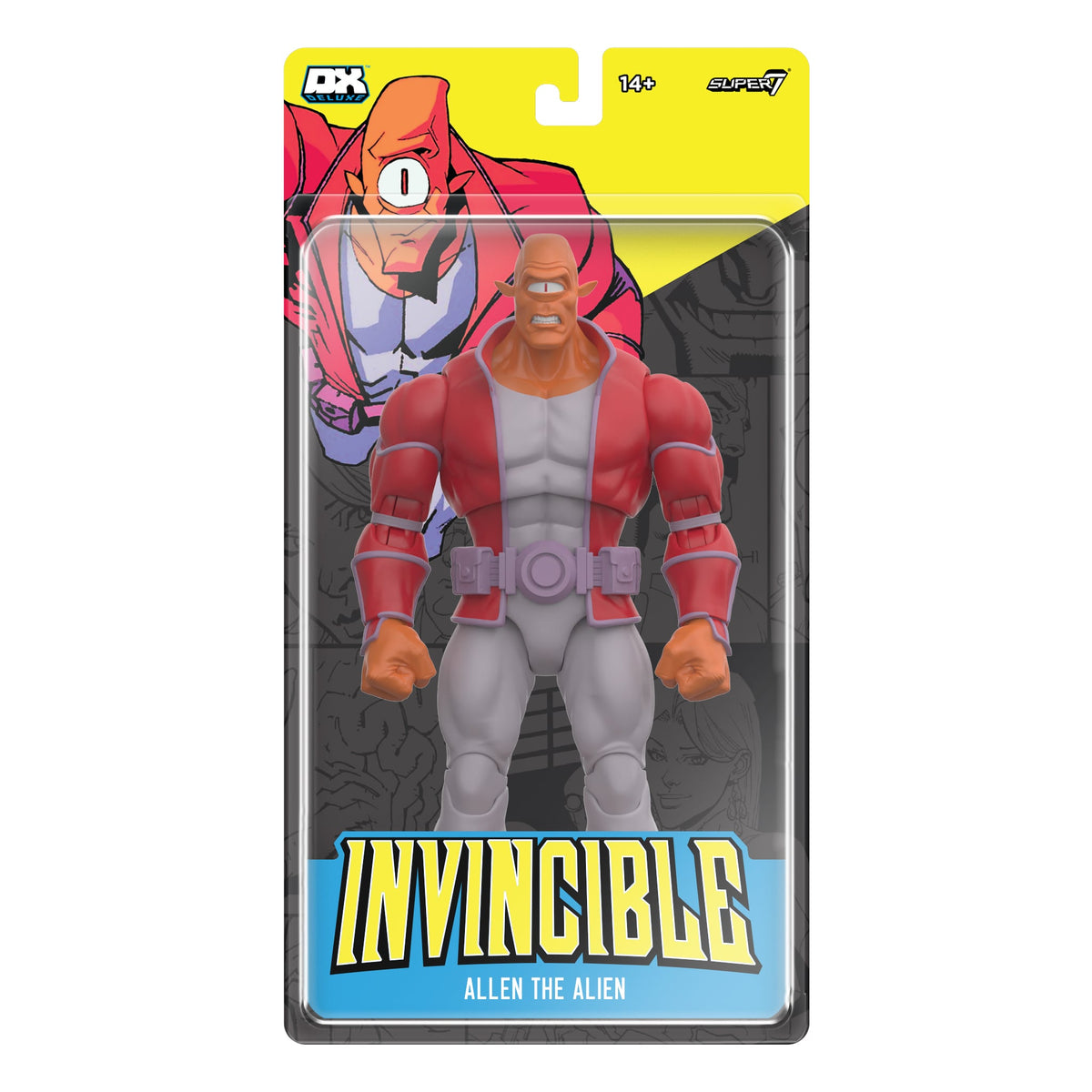 Super7 Invincible Deluxe Allen the Alien 7-Inch Action Figure - View 6