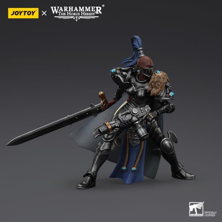 JoyToy Warhammer The Horus Heresy Sisters of Silence Argent Lynx Vigilator Cadre Vigilator 1/18 Scale Action Figure (Ver. 2) - View 6