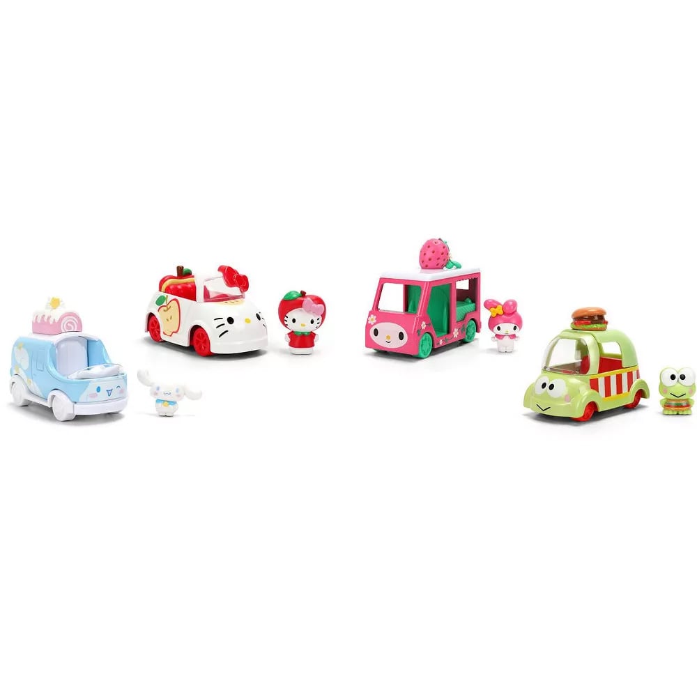 Jada Toys Hello Kitty and Friends Nano Hollywood Rides Four-Pack Die-Cast Vehicles - View 4