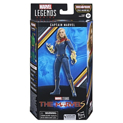 Hasbro The Marvels Marvel Legends Captain Marvel Action Figure (Totally Awesome Hulk BAF) - View 8