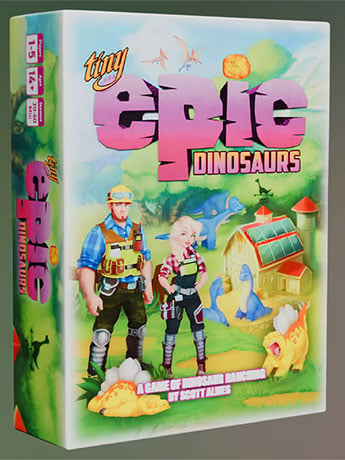 Tycoon Games Tiny Epic Dinosaurs 2nd Edition Board Game