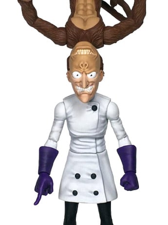Premium DNA Earthworm Jim Professor Monkey-For-A Head 1/12 Scale Figure