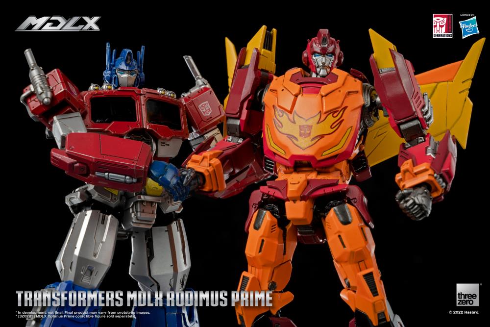 threezero Transformers MDLX Articulated Figures Series Rodimus Prime 7.1-Inch Action Figure - View 14