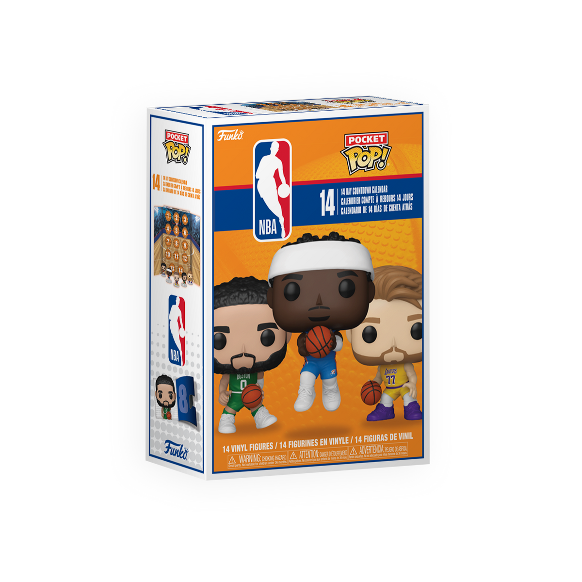 Funko Pocket Pop! NBA 14-Day Countdown Calendar with 1.5-Inch Vinyl Figures - View 4