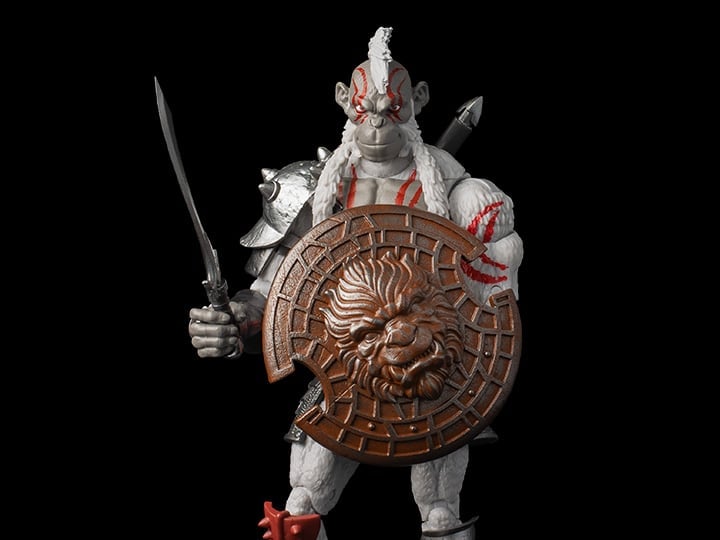 Spero Studios Animal Warriors of The Kingdom Primal Collection Gladiator Pale 6.5-Inch Action Figure - View 2