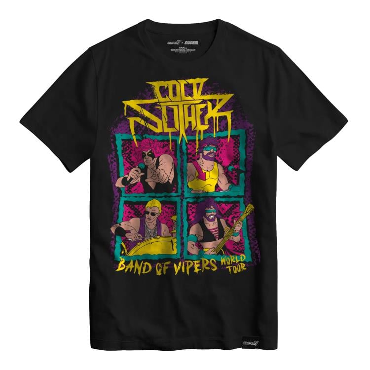 Super7 G.I. Joe Cold Slither Tour (Front and Back) T-Shirt - View 4