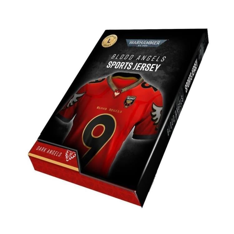AAA Merchandise Warhammer 40,000 Blood Angels Sports Jersey Apparel - View 7