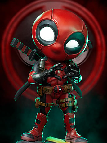 Iron Studios Marvel X-Men MiniCo Deadpool Collectible Figure (6-Inch)