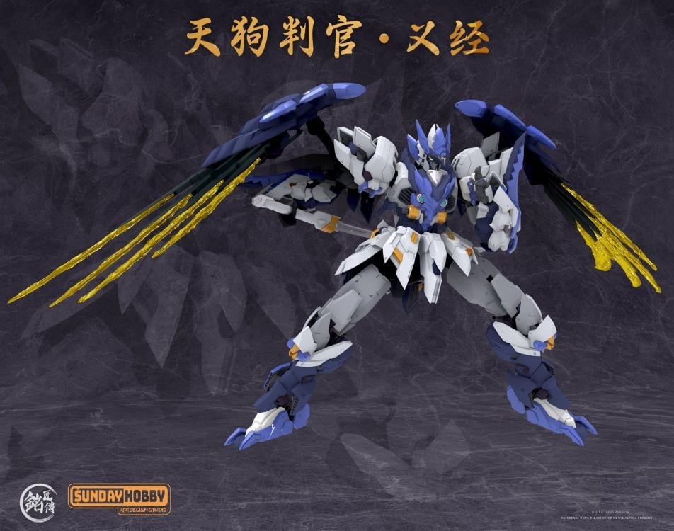 MJZ Studio Tengu Judge Yoshitsune 9.3-Inch Model Kit - View 7