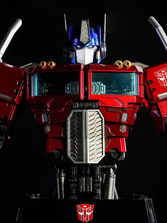 Unix Square Transformers Bust Generation Optimus Prime Mechanic Bust 6.3-Inch ABS Statue