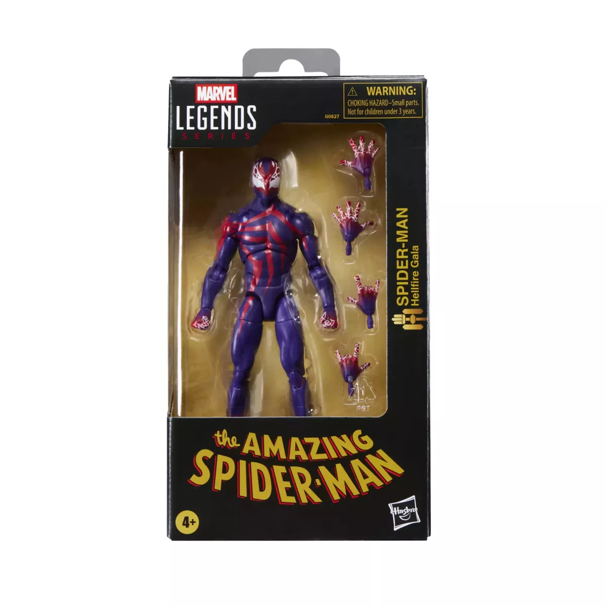 Hasbro Marvel Legends The Amazing Spider-Man Spider-Man Hellfire Gala 6-Inch Action Figure - View 10