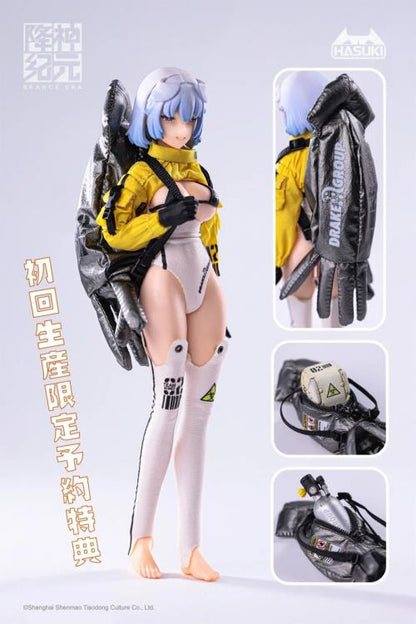 Hasuki Seance Era Kraken 1/12 Scale Plastic Figure - View 10