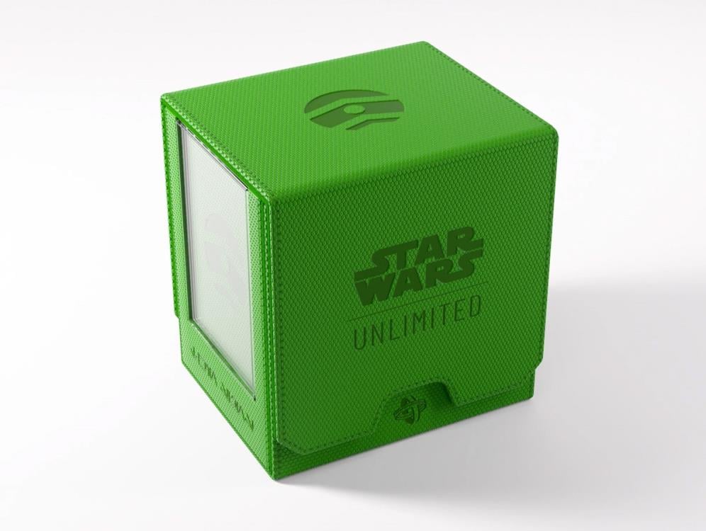 Gamegenic Star Wars: Unlimited Twin Suns Green Deck Pod in Hexafyber Material - View 4
