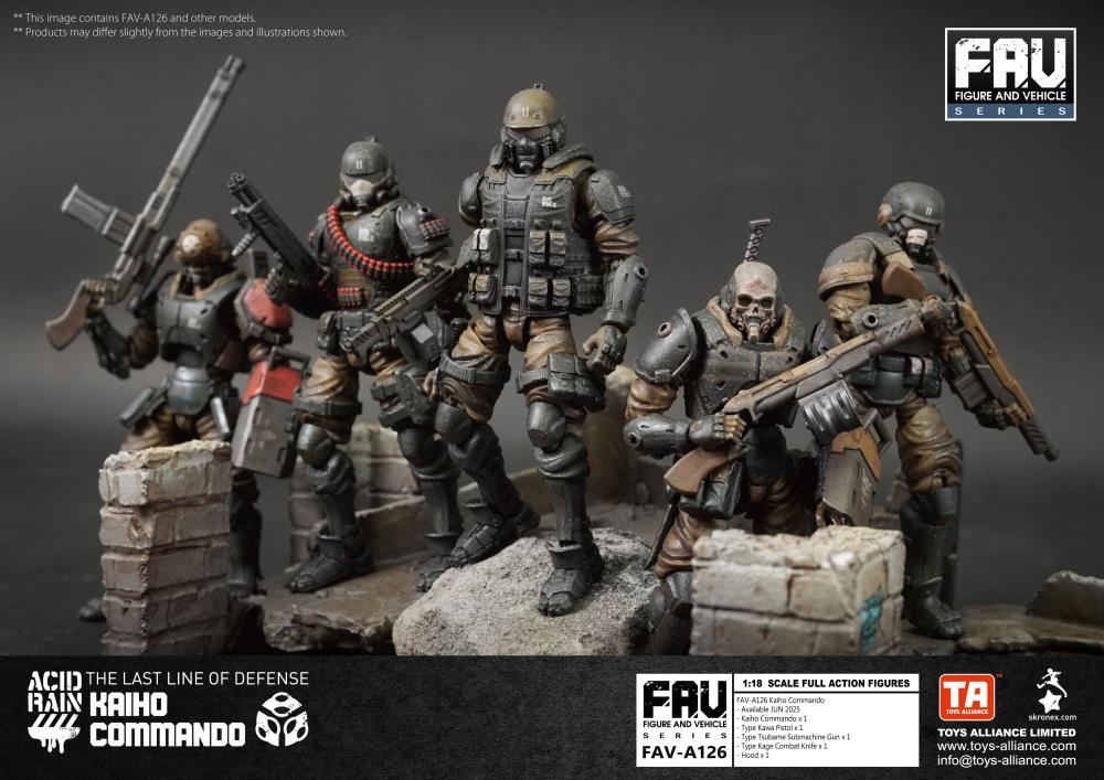Toys Alliance Acid Rain FAV-A126 Kaiho Commando Action Figure - View 12