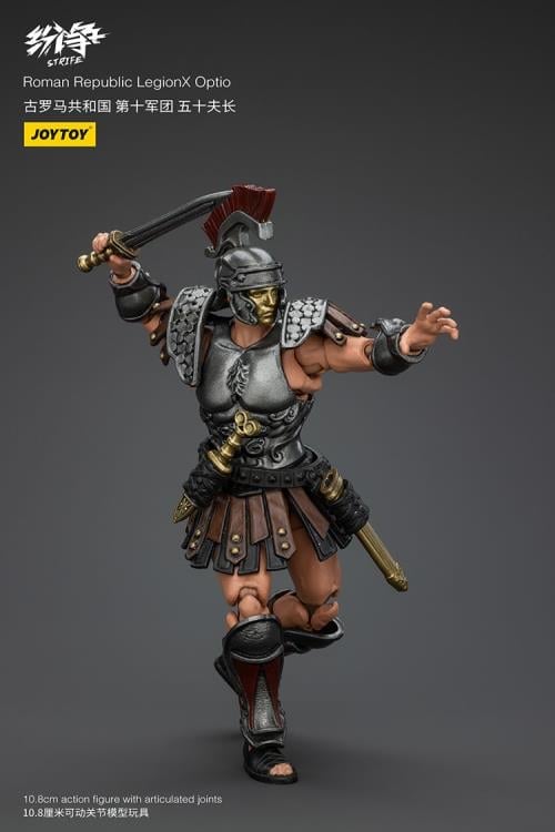 JoyToy Strife Roman Republic Legion X Optio 1/18 Scale Plastic Action Figure - View 5