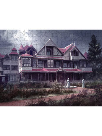 Trick or Treat Studios Winchester Mystery House 500-Piece Puzzle (24-Inch)