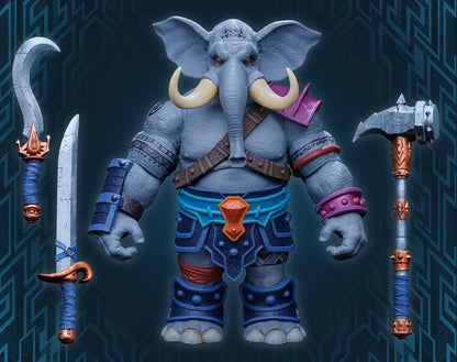 Spero Studios Animal Warriors of the Kingdom Primal Collection Series 2 General Mamba Plastic Action Figure - View 7