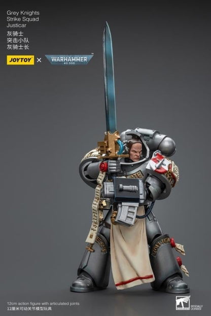 JoyToy Warhammer 40K Grey Knights Strike Squad Justicar 1/18 Scale Action Figure - View 7