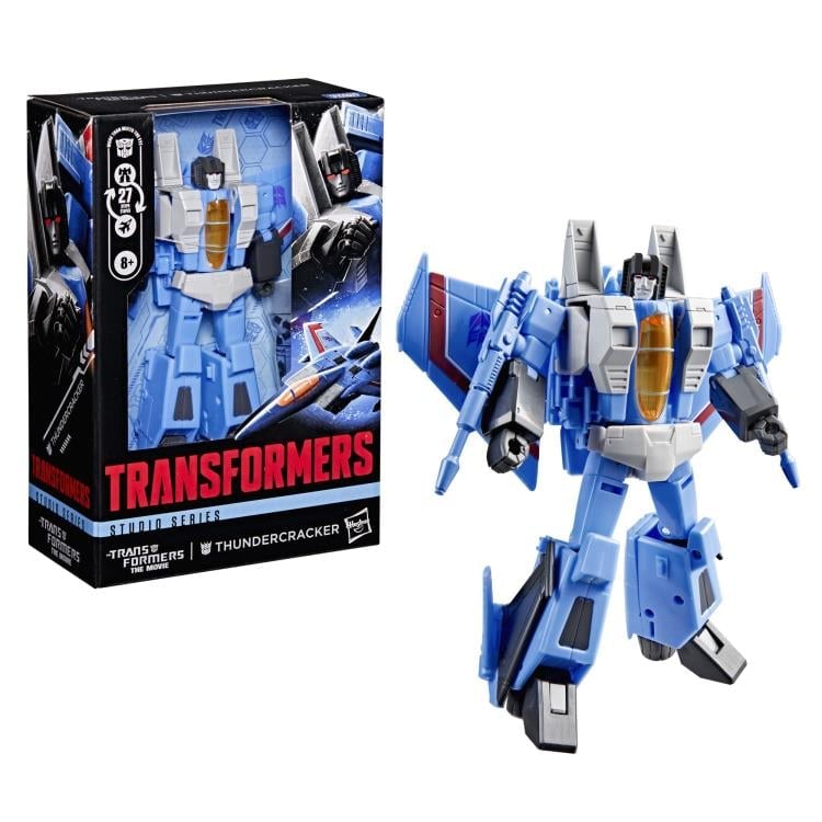 Hasbro The Transformers: The Movie Studio Series Voyager Class Thundercracker 6.5-Inch Action Figure - View 11
