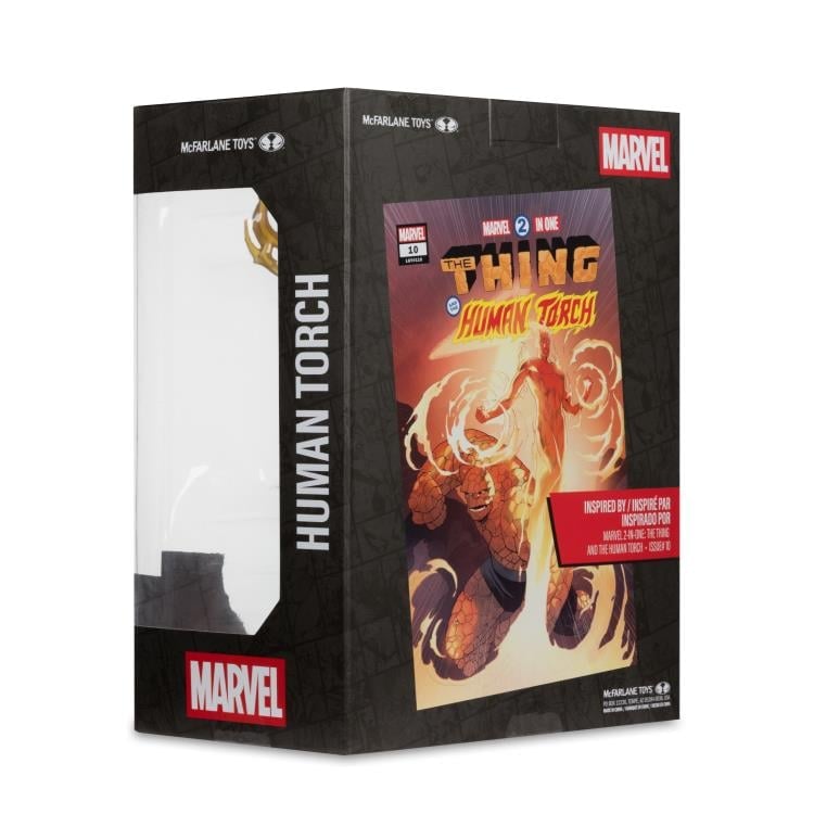 McFarlane Toys Marvel Comics The Human Torch (The Thing and the Human Torch #10) 1/6 Scale Action Figure - View 11