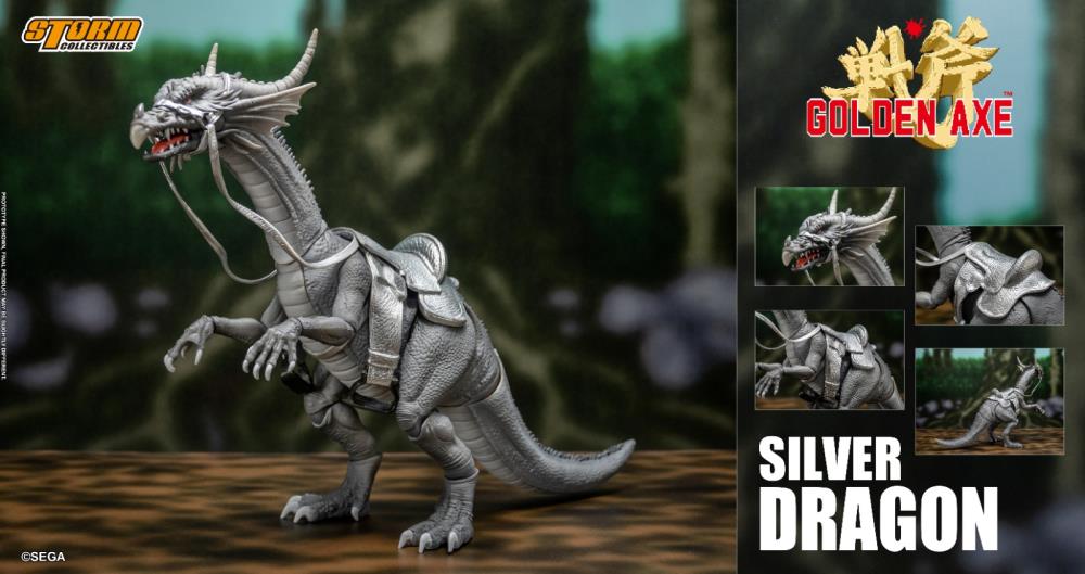 Storm Collectibles Golden Axe Silver Dragon 1/12 Scale Exclusive Action Figure - View 3