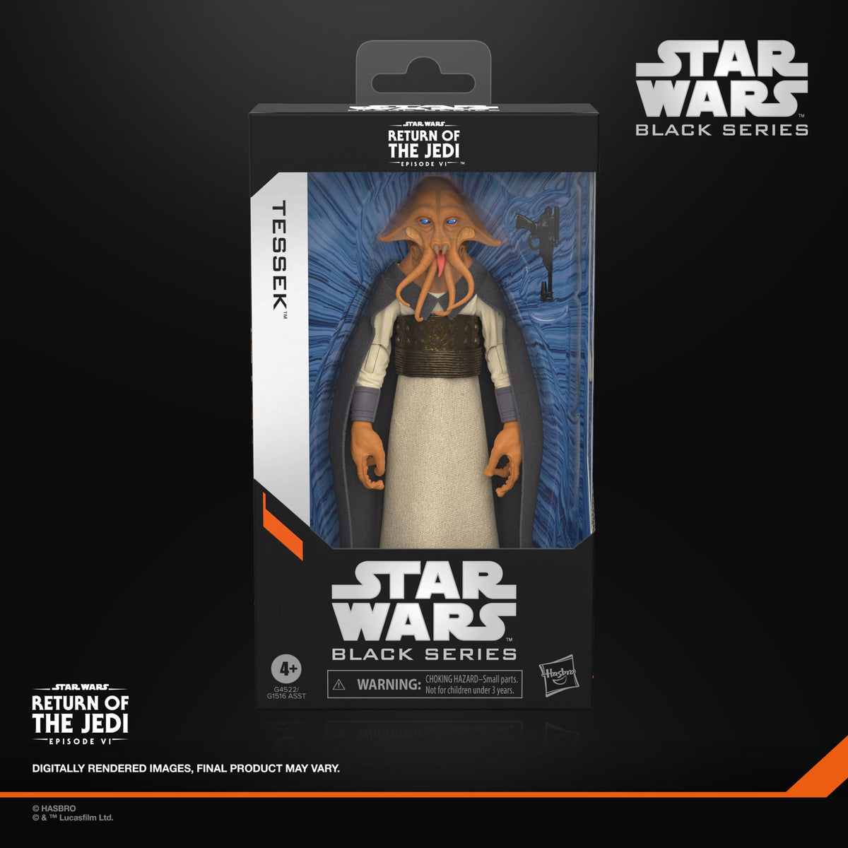 Hasbro Star Wars: Black Series Tessek Return of the Jedi Plastic Action Figure - View 7
