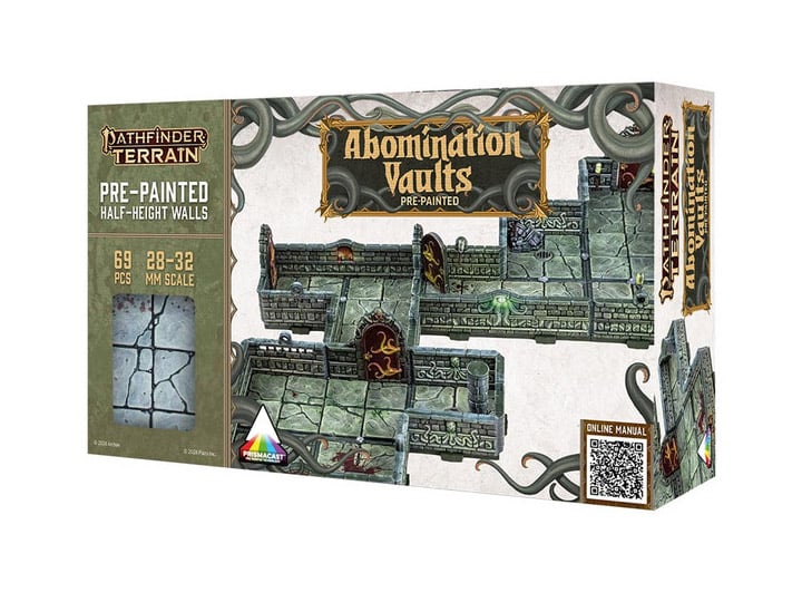 Archon Studios Dungeons & Lasers Pathfinder Terrain Abomination Vaults Pre-Painted Miniatures Set - View 2