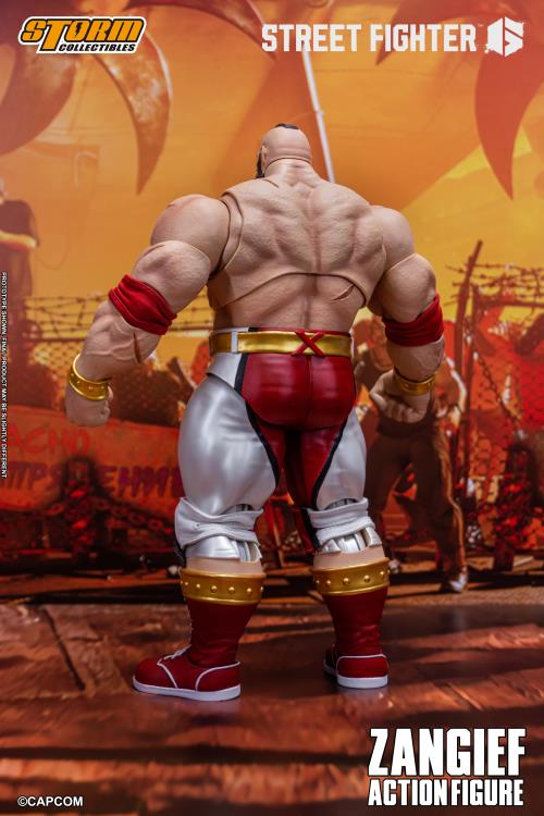 Storm Collectibles Street Fighter 6 Zangief 1/12 Scale Plastic Action Figure - View 6
