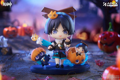 Apex Genshin Impact Wanderer (Twilight Whimsy) Chibi Figure (With Bonus) 4-Inch - View 3