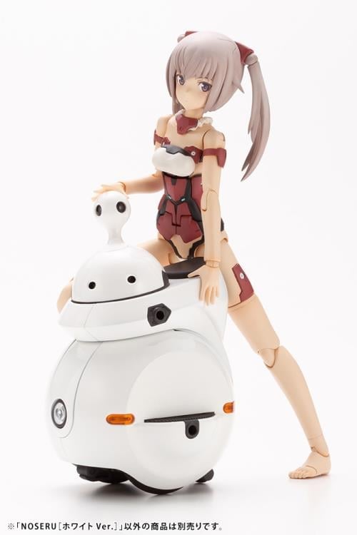 Kotobukiya Maruttoys Noseru (White Ver.) 1/12 Scale Model Kit, 3-Inch ABS Kit - View 13