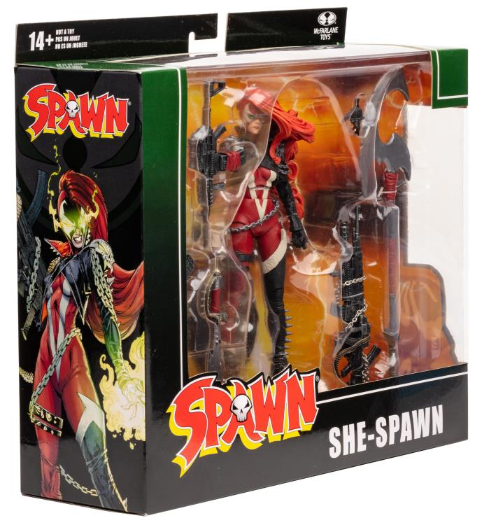 McFarlane Toys Spawn's Universe She-Spawn Deluxe PVC Action Figure from Spawn - View 11
