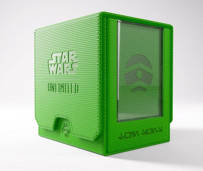 Gamegenic Star Wars: Unlimited Twin Suns Green Deck Pod in Hexafyber Material - View 3