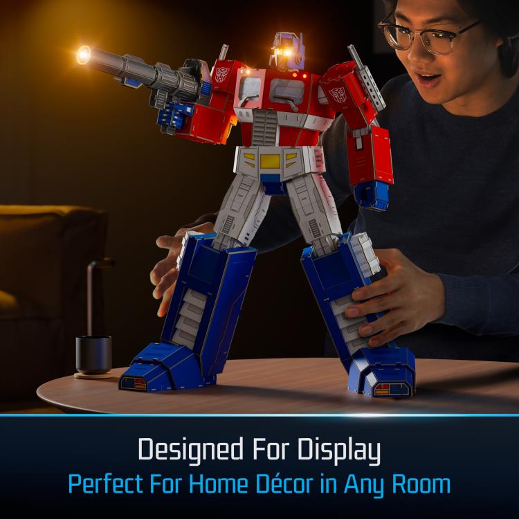 Spin Master Transformers 4D Build Innovation Series Optimus Prime 21.1-Inch Model Kit - View 5