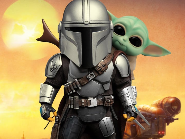 Beast Kingdom Egg Attack Action EAA-111 Star Wars The Mandalorian & The Child Duo Pack - View 2