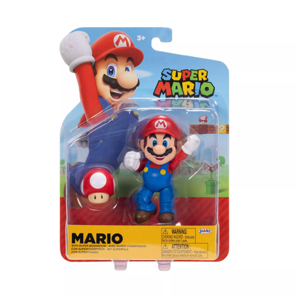 Jakks Pacific World of Nintendo Wave 52 4-Inch Scale Set of 5 Action Figures - View 5