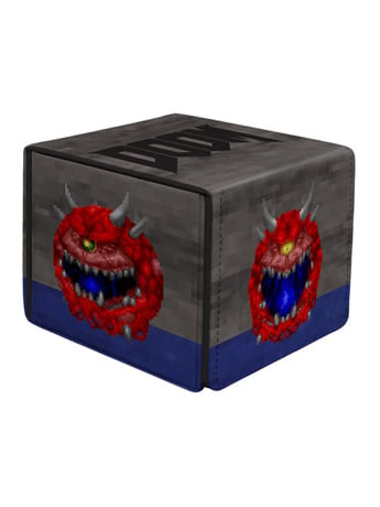 Ultra Pro Doom Alcove Edge Cacodemon Deck Box for Trading Cards