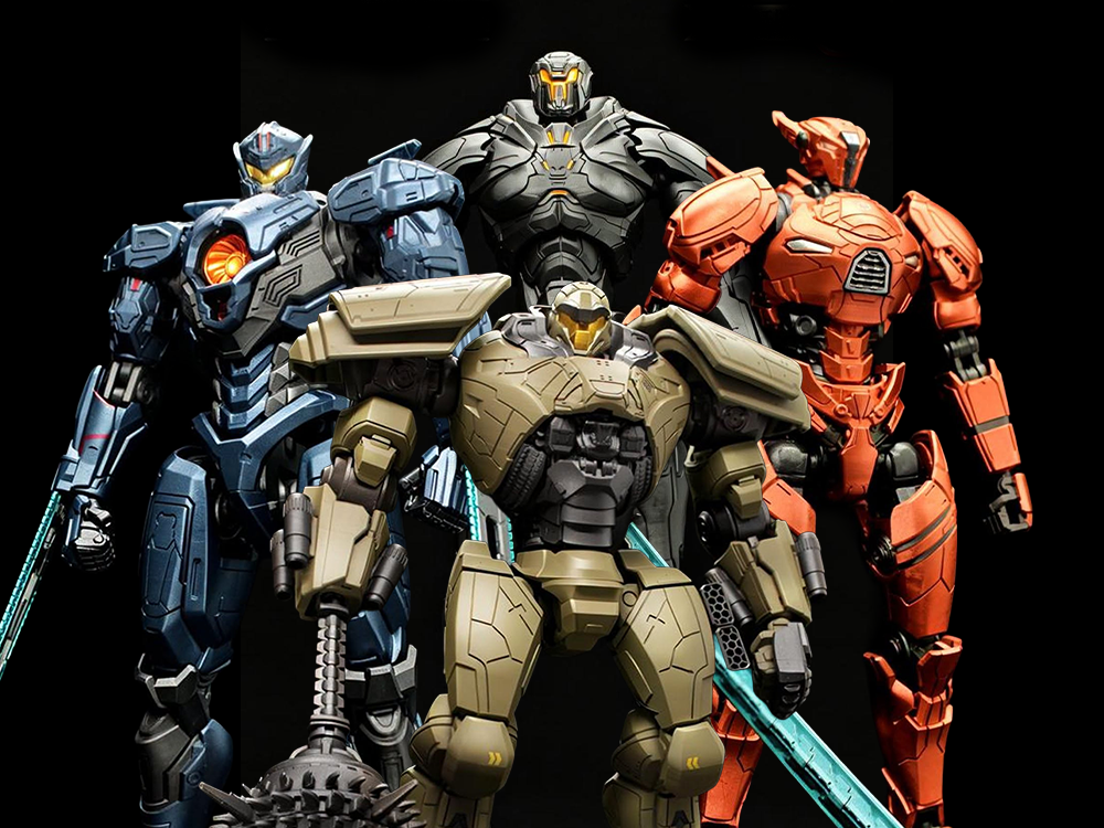 Empire Sky Studio Pacific Rim: Uprising Vol. 2 Set of 4 Model Kits with Bonus (5.1-Inch) - View 2