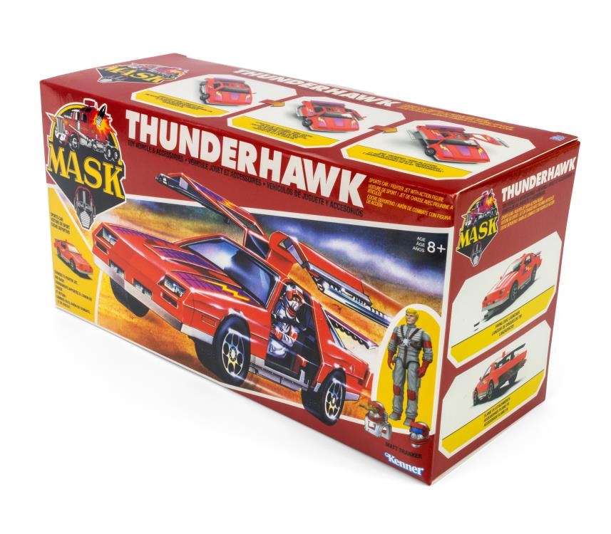 The Loyal Subjects M.A.S.K. Thunderhawk Vehicle with Matt Trakker 2.75-Inch Action Figure - View 13