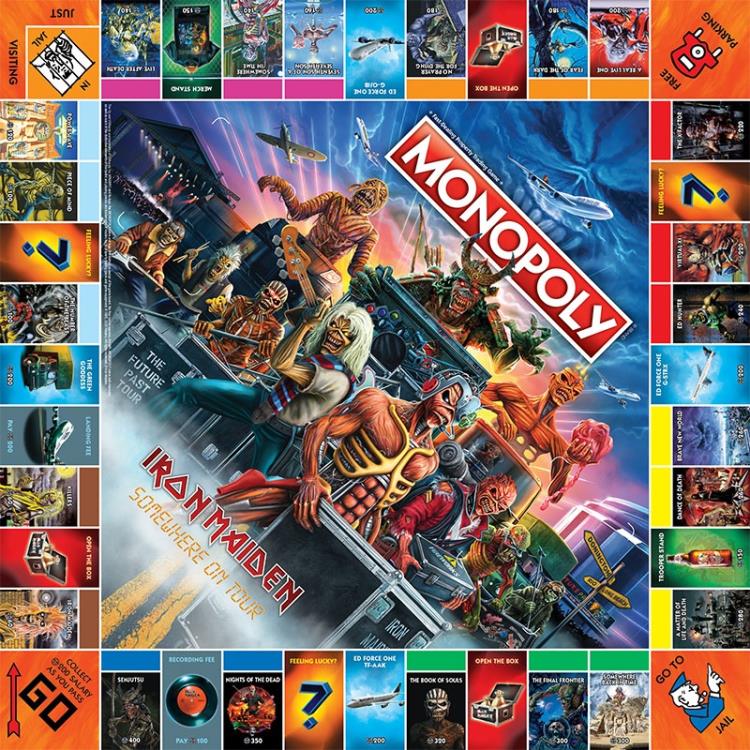 USAopoly Monopoly: Iron Maiden Property-Trading Board Game - View 3