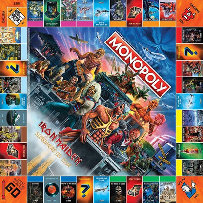 USAopoly Monopoly: Iron Maiden Property-Trading Board Game - View 3