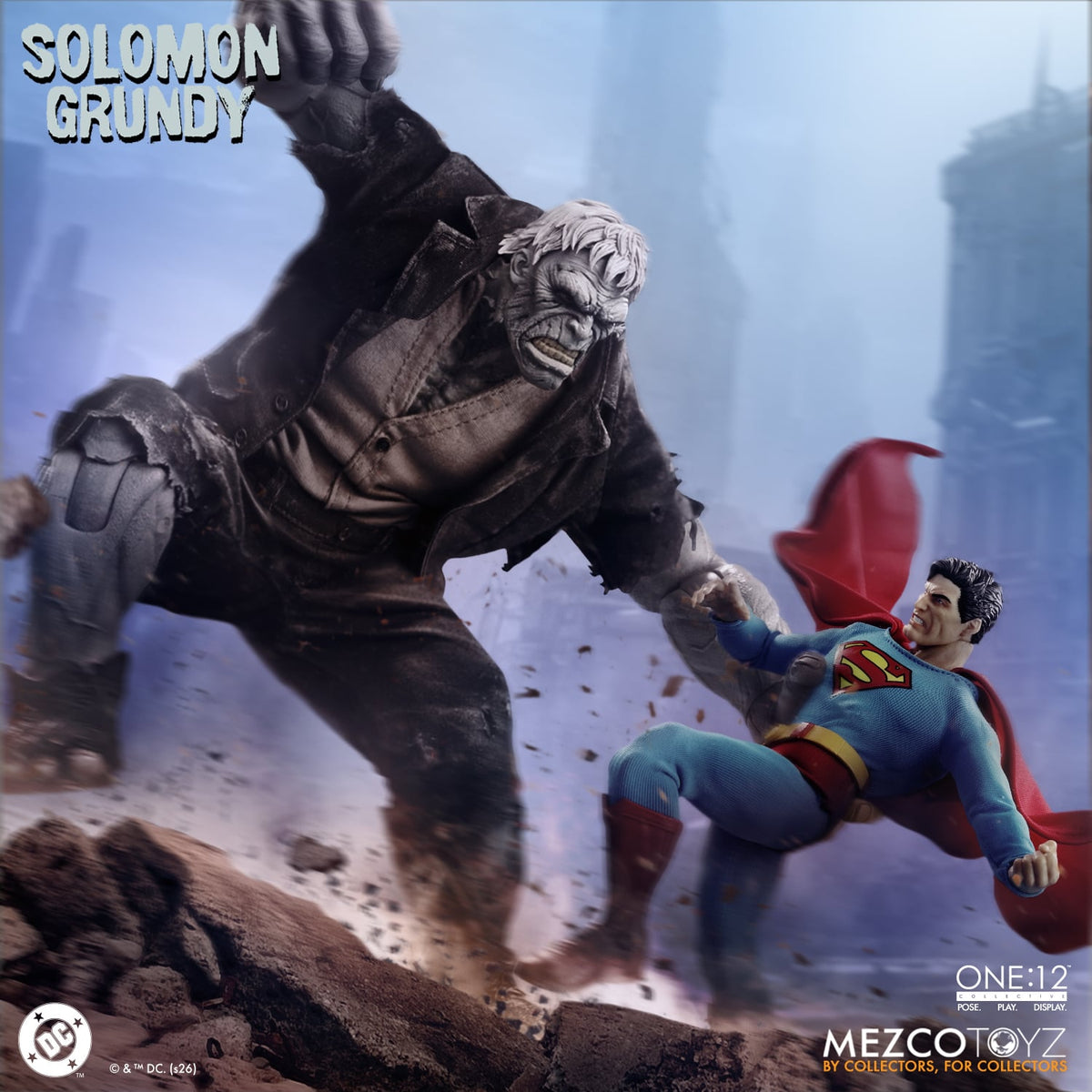 Mezco Toyz One:12 Collective DC Comics Solomon Grundy 1/12 Scale Action Figure - View 8