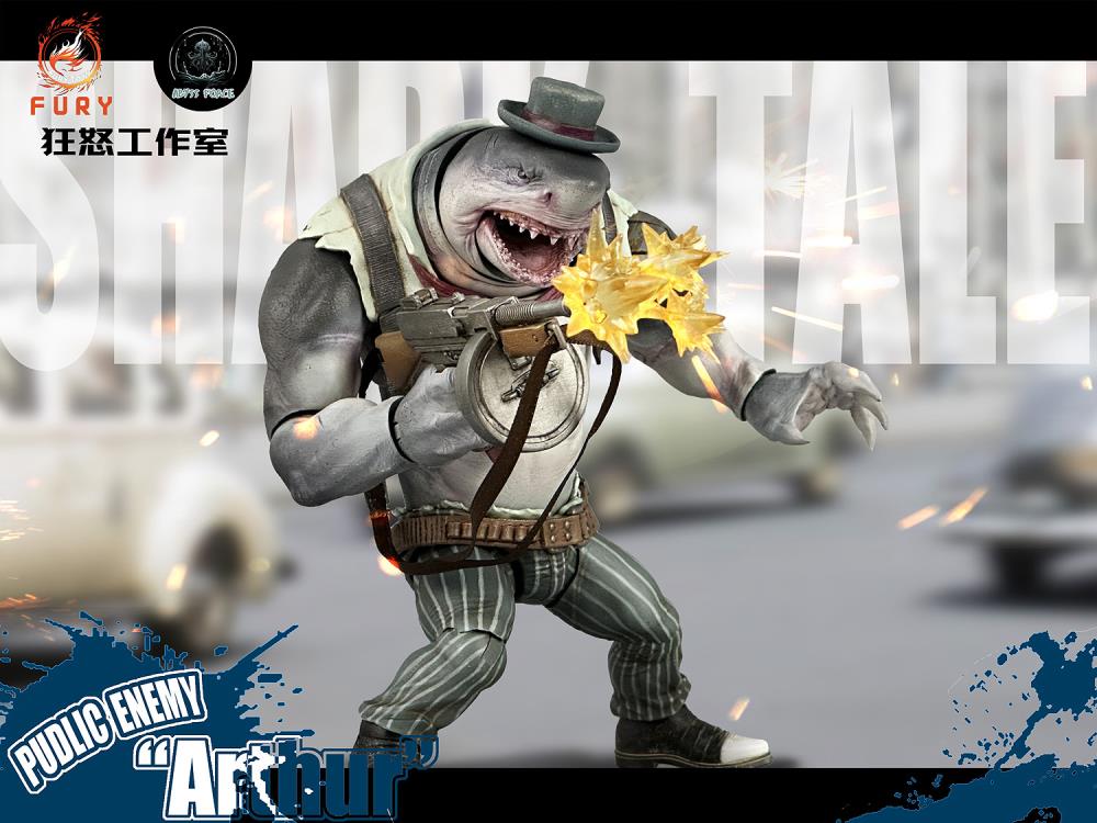 Fury Toys Abyss Force Arthur 1/12 Scale 8-Inch Plastic Action Figure - View 10