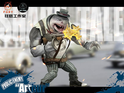Fury Toys Abyss Force Arthur 1/12 Scale 8-Inch Plastic Action Figure - View 10